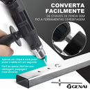 Adaptador Pistola de Rebite para Chave de Fenda Sem Fio, Kit Completo com 3 Cabecas(3.2/3.8/4.0mm),Alça e Chave Inglesa