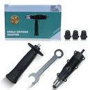 Adaptador Pistola de Rebite para Chave de Fenda Sem Fio, Kit Completo com 3 Cabecas(3.2/3.8/4.0mm),Alça e Chave Inglesa